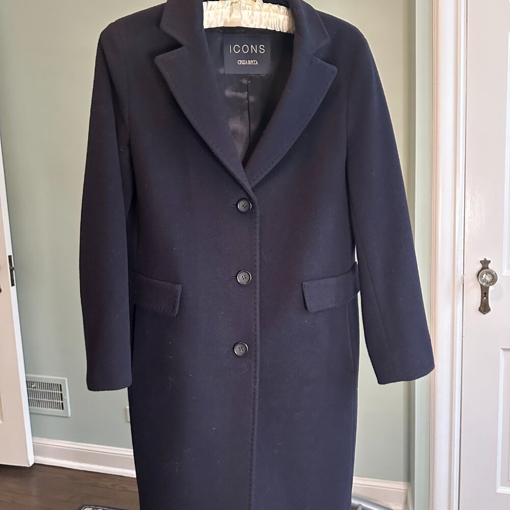 Iconic CINZIA ROCCA ICONS wool coat!